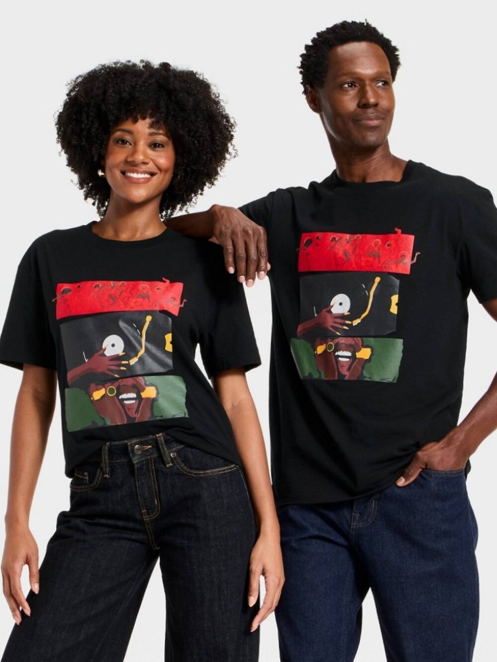 Black History Month Adult Short Sleeve T-Shirt - Black L